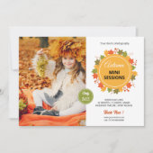秋/秋ミニセッションテンプレート (正面)