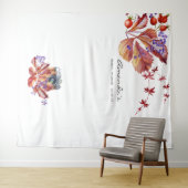 秋 – 秋水彩ブライダルシャワーフォトブース タペストリー (インサイチュ(横))