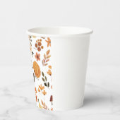 秋/秋紙カップ 紙コップ (左)