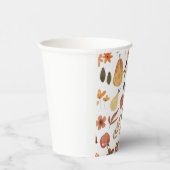 秋/秋紙カップ 紙コップ (右)