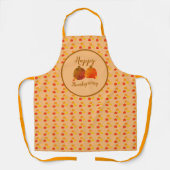 秋/秋/カボチャ エプロン (正面)
