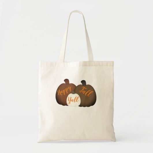 秋/秋/カボチャ トートバッグ (正面)