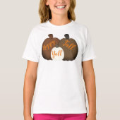 秋/秋/カボチャTシャツ Tシャツ (正面)
