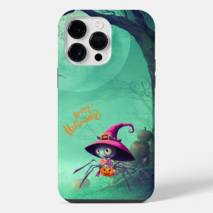 秋/秋/スパイダー/魔女/ハロウィーン iPhone 14 PRO MAXケース