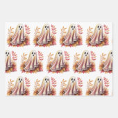 秋,秋,ハロウィーン,感謝祭,カントリーファル ラッピングペーパーシート (正面2)