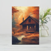 秋/秋/ハロウィーン/素朴絵画性 シーズンカード (スタンド正面)