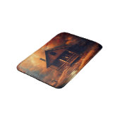 秋/秋/ハロウィーン/素朴絵画性 バスマット (アングル)