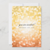 秋/秋《写真》ぼけ味ライトエレガントな結婚式 招待状 (裏面)