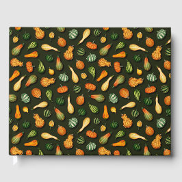 秋、秋、感謝祭の観賞用グルド ゲストブック