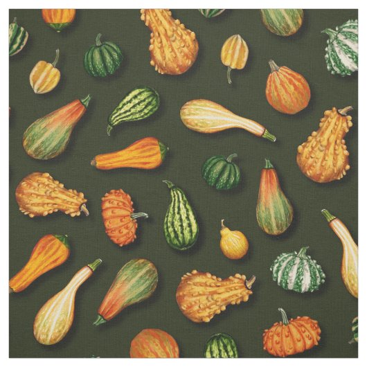 秋、秋、感謝祭の観賞用グルド ファブリック (見本)