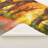 秋/秋/葉/自然 シェルパブランケット (3/4)