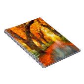 秋/秋/葉/自然 ノートブック (右側)