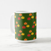 秋/秋/葉Mug コーヒーマグカップ (正面左)