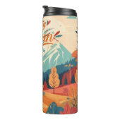 秋/秋/離れカラフル タンブラー (回転右)