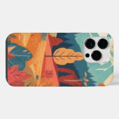 秋+紅葉+葉+カラフル iPhoneケース (裏面横)