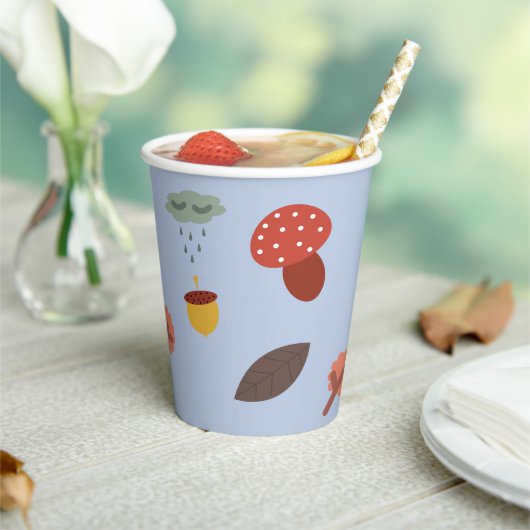 秋 紙コップ (インサイチュ)