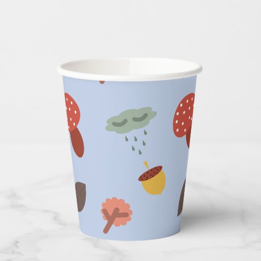 秋 紙コップ (左)