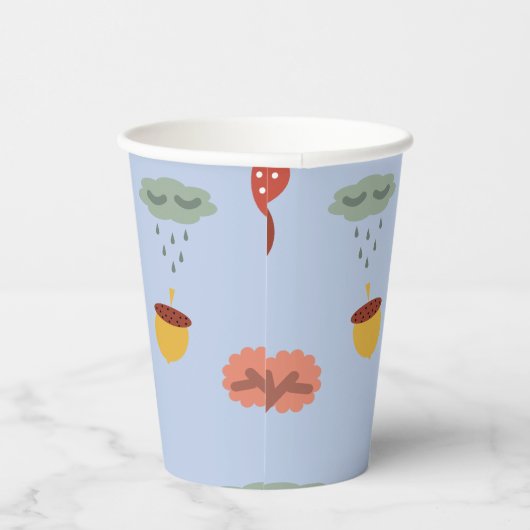 秋 紙コップ (右)