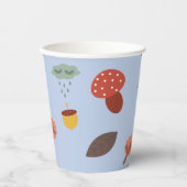 秋 紙コップ (正面)