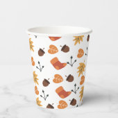 秋 紙コップ (裏面)