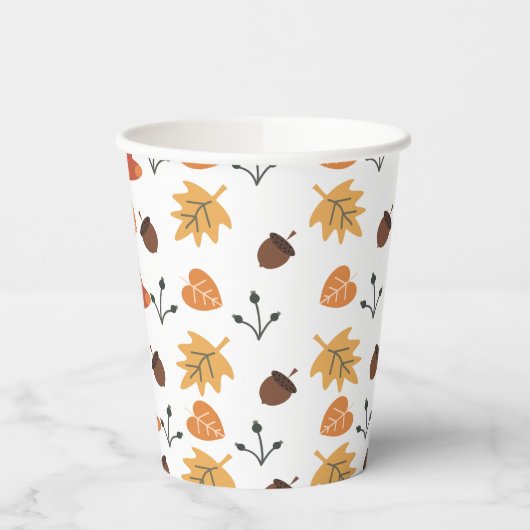 秋 紙コップ (左)