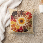 秋/絞り染め/離れ クッション (ブランケット)