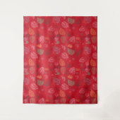 秋、葉パターン タペストリー (正面)