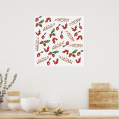 秋、葉Acornポスター ポスター (キッチン)