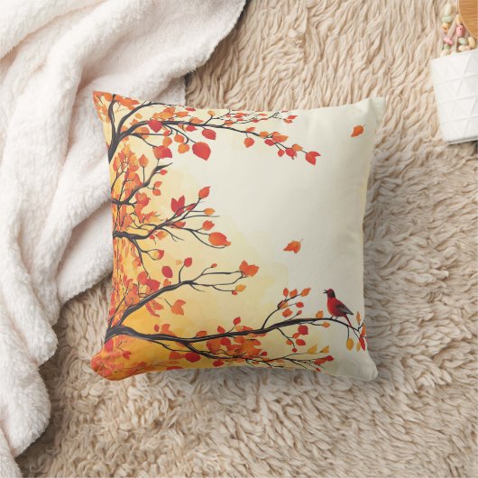 秋#1 クッション (ブランケット)