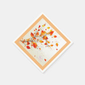 秋#1 スタンダードカクテルナプキン (角)