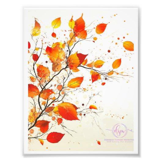 秋#1 フォトプリント            (正面)