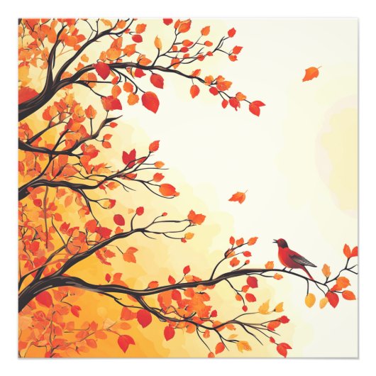 秋#1 フォトプリント            (正面)