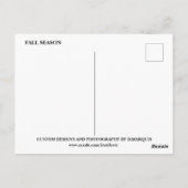 秋#1 ポストカード (裏面)