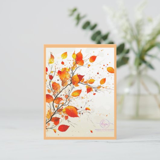 秋#1 ポストカード (スタンド正面)