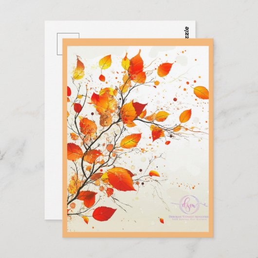 秋#1 ポストカード (正面/裏面)