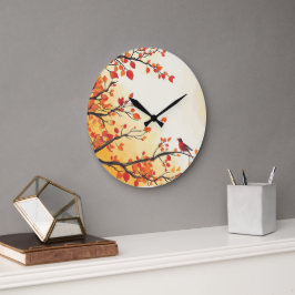 秋#1 ラージ壁時計