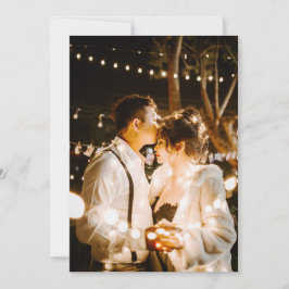 秋 | Boho Flowers結婚の写真 サンキューカード