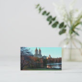 秋: central Park湖、San Remo 名刺 (スタンド正面)