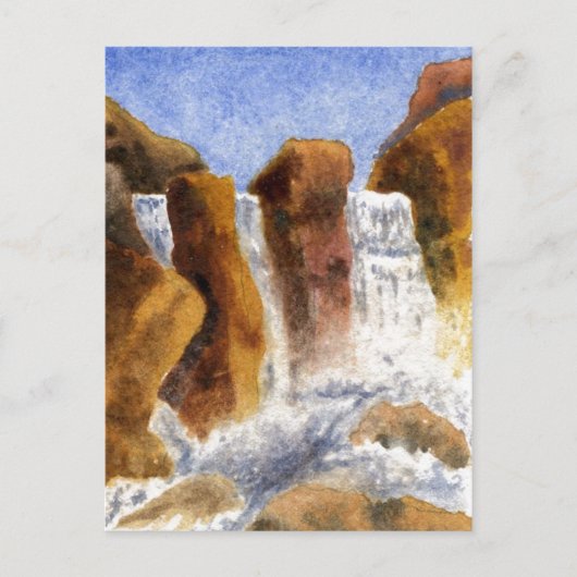 「秋」Country Roadsはがき ポストカード (正面)