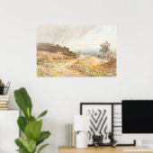 秋 – Joseph Rubens Powellファインアートポスター ポスター (ホームオフィス)