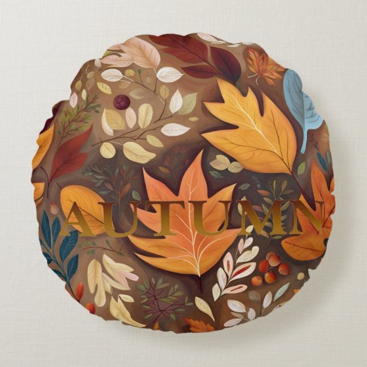 秋 – n0XI ラウンドクッション (正面)