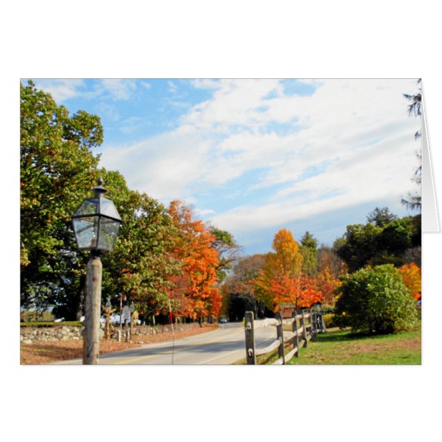 秋、SUDBURY、MA (正面横)