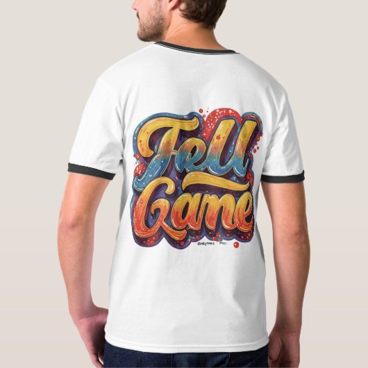 秋 Tシャツ (裏面フル)