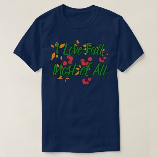 秋 Tシャツ (デザイン正面)
