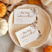 秋boho pumpkinキャンディーのエンクロージャカードの数 エンクロージャーカード