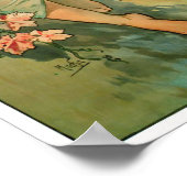 秋byアルフォンスミュシャ～アールヌーボーポスター ポスター (角)