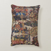 秋byモーリス・プレンダーガストヴィンテージファインアート アクセントクッション (裏面(縦))