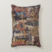 秋byモーリス・プレンダーガストヴィンテージファインアート アクセントクッション (正面(垂直))