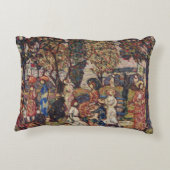 秋byモーリス・プレンダーガストヴィンテージファインアート アクセントクッション (裏面)