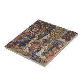 秋byモーリス・プレンダーガストヴィンテージファインアート タイル (側面)